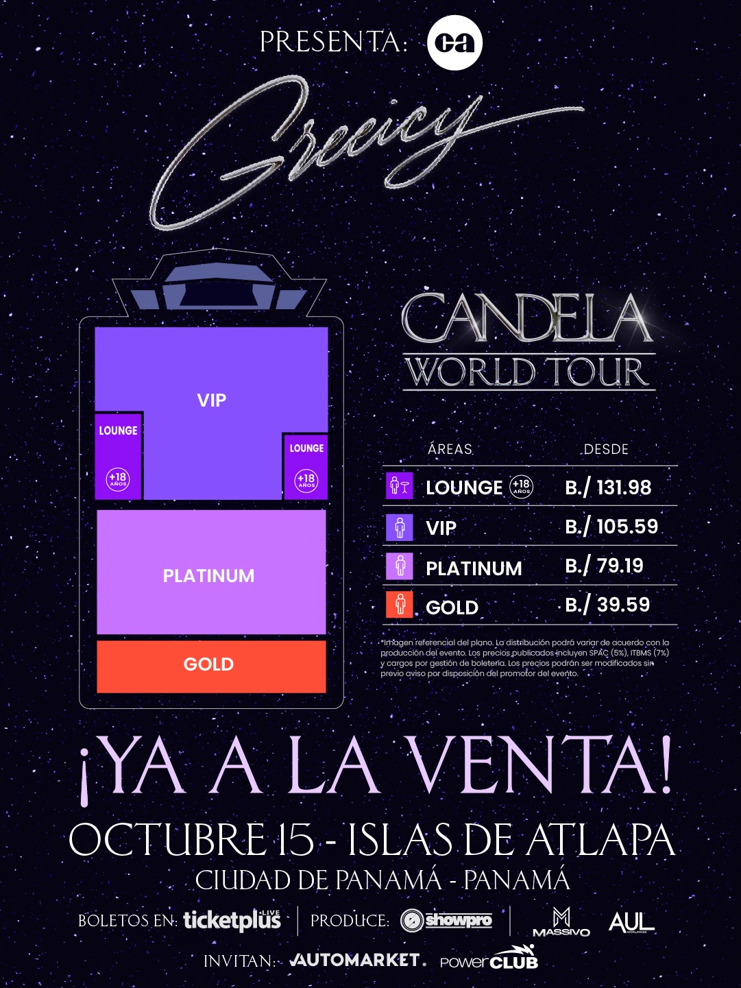 Greeicy - Candela World Tour