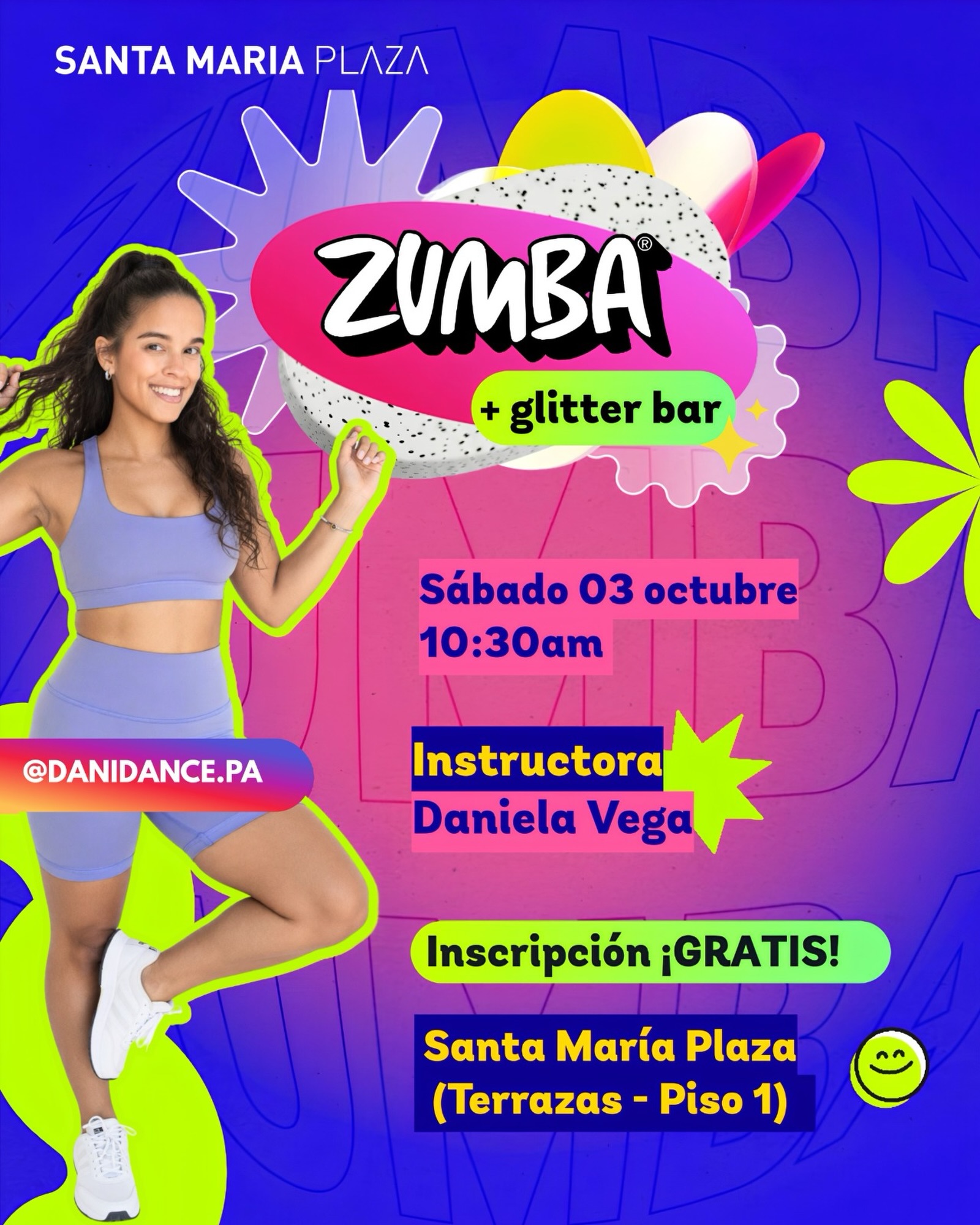 Zumba + Glitter Bar
