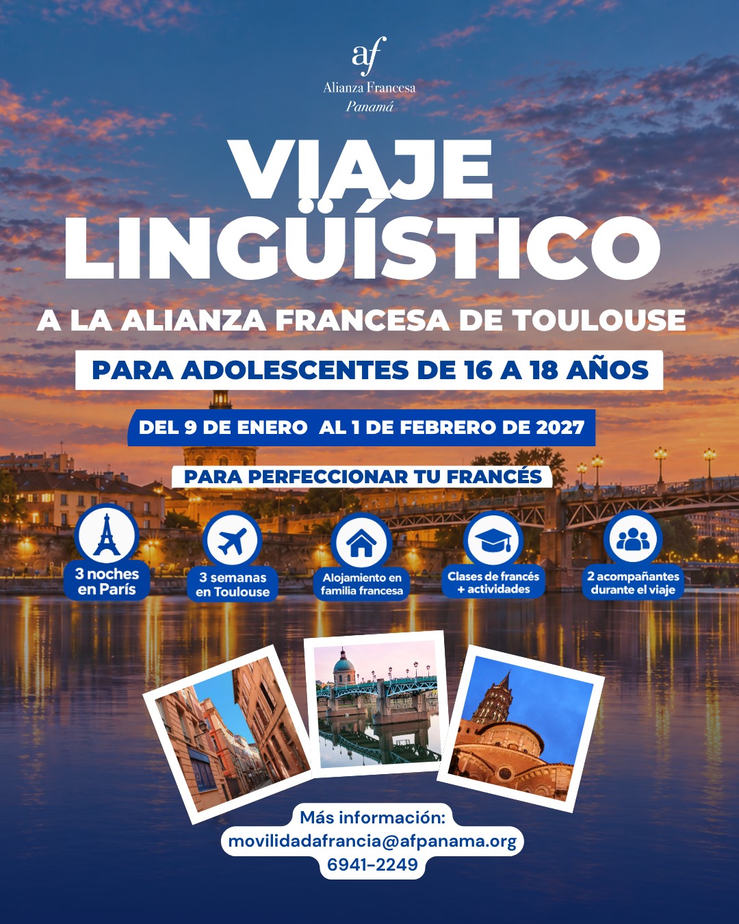 Viaje Lingüístico a la Alianza Francesa de Toulouse