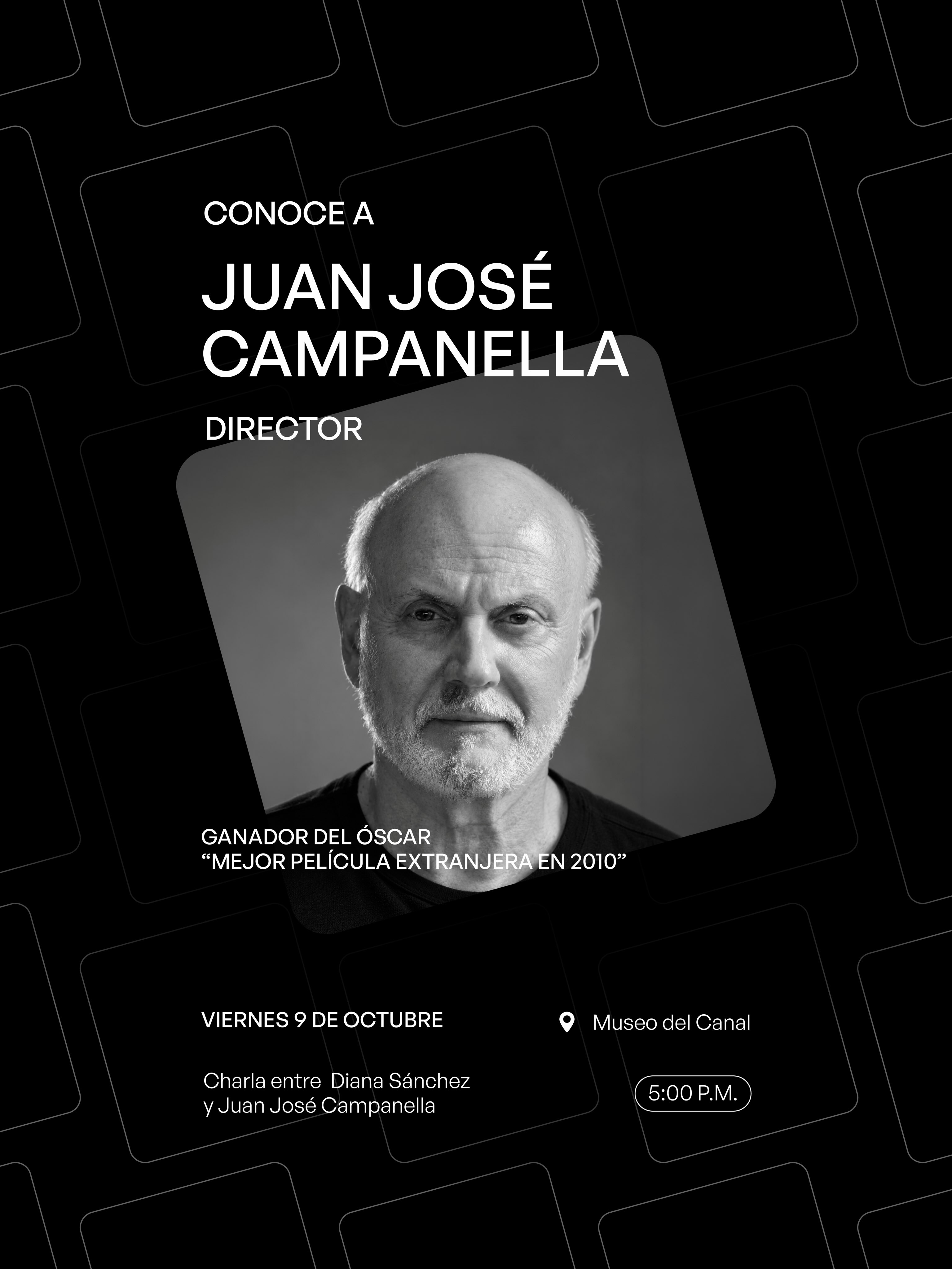 Inauguración Sala IFF Panamá con Juan José Campanella