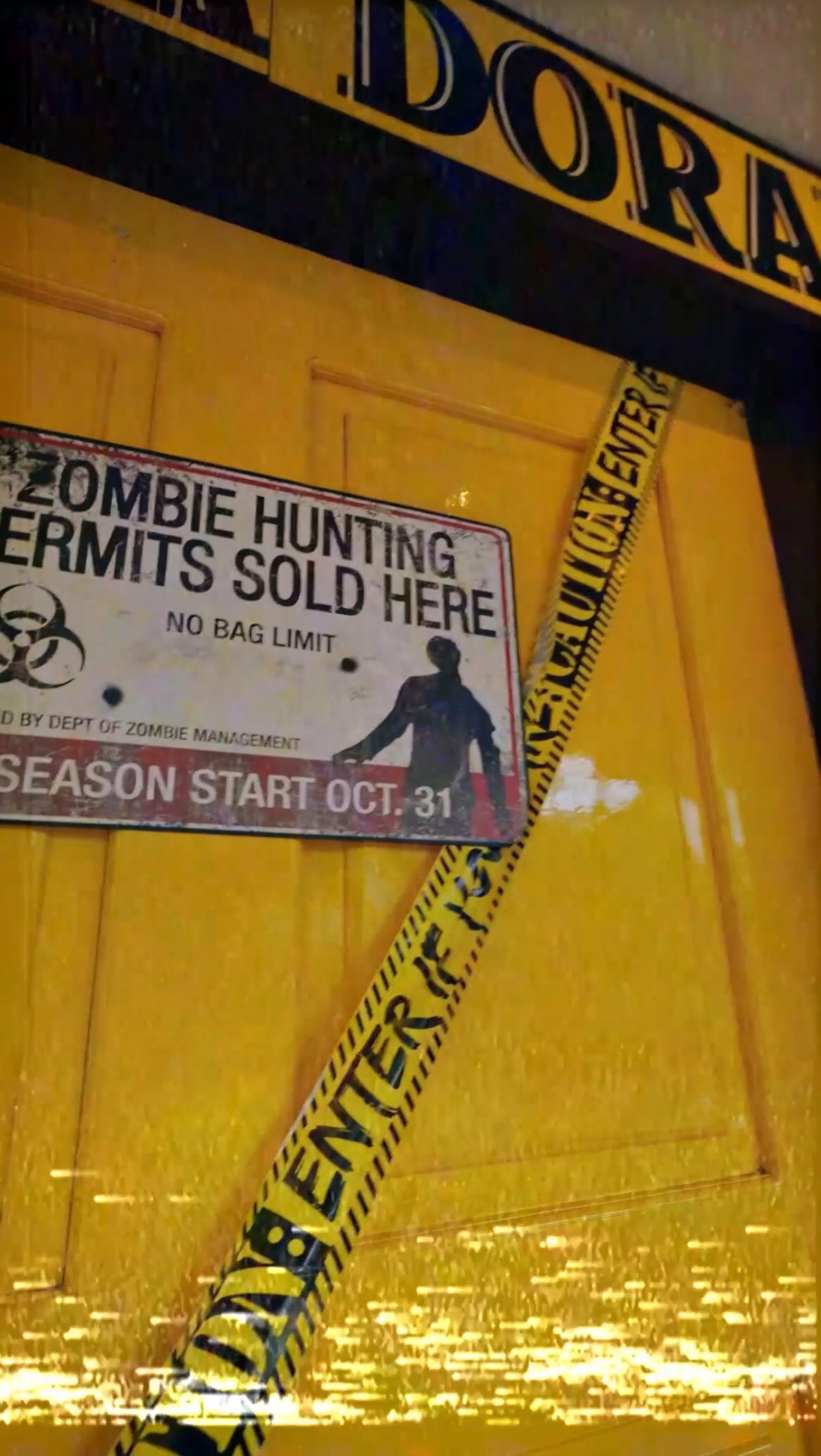 Zombie Hunting Permits - Temporada de Halloween