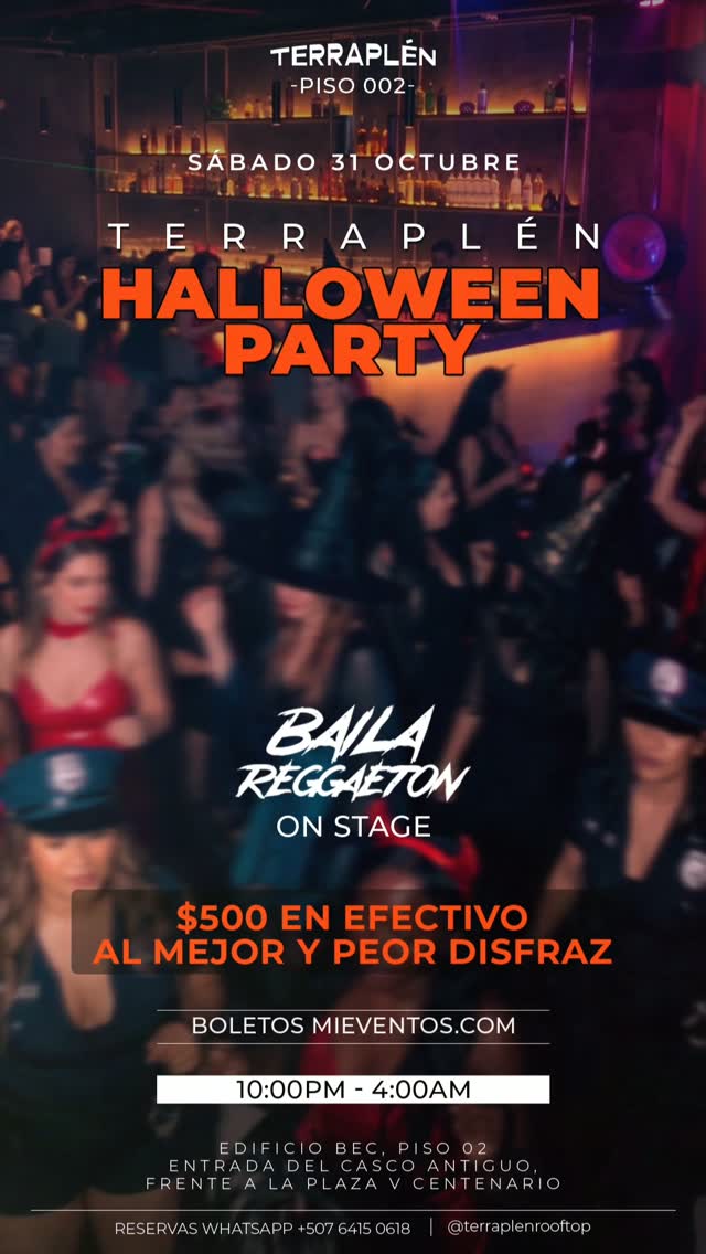 Terraplén Halloween Party